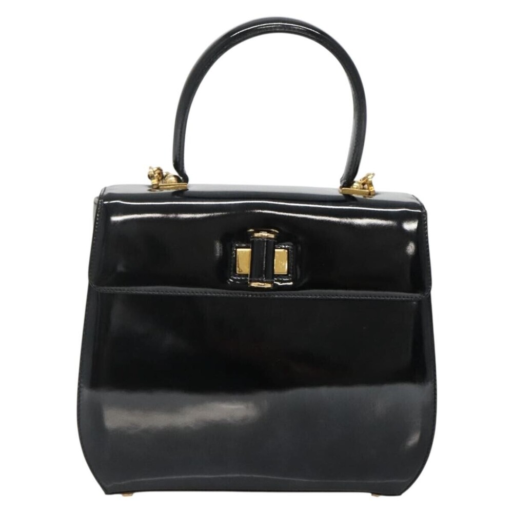 Salvatore Ferragamo Gancini Patent leather